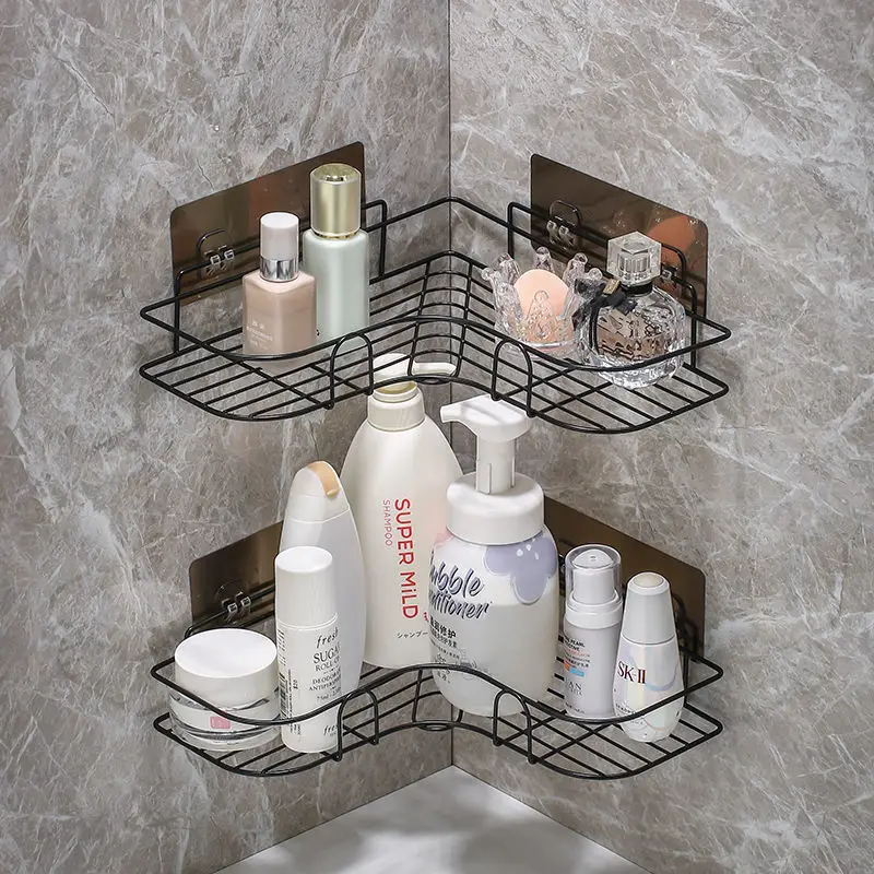 Estante Esquinero Metálico Baño Ordenado - Image 3