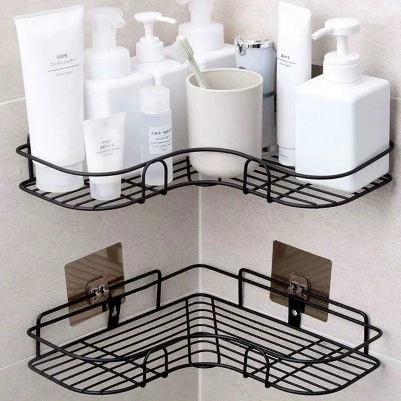 Estante Esquinero Metálico Baño Ordenado - Image 6