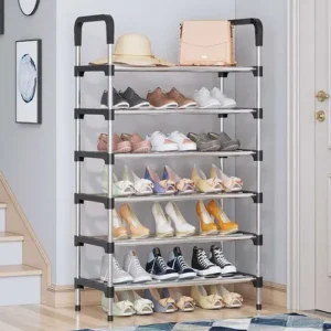 Zapatero Organizador Metálico 6 Niveles